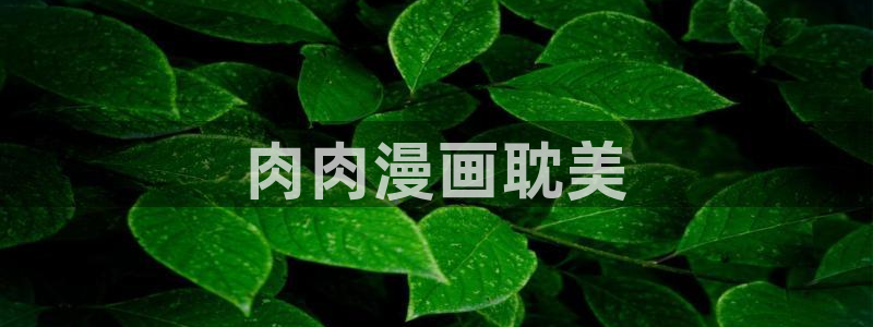 虫虫漫画网广而告之：肉肉漫画耽美